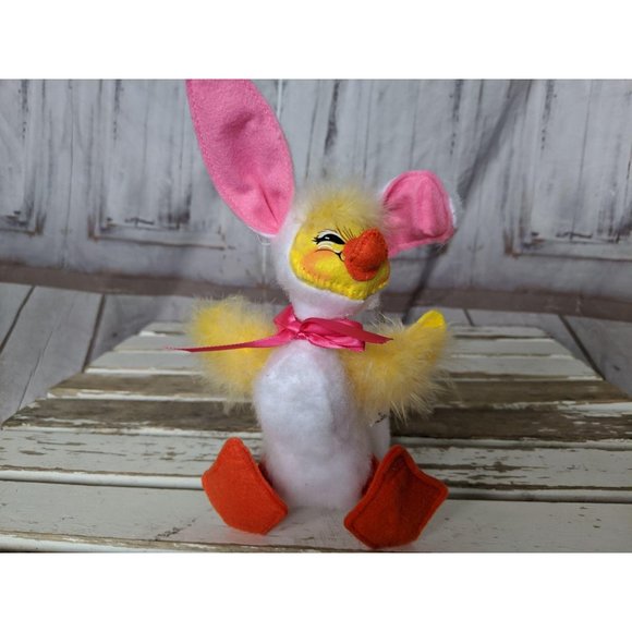 Vintage Annalee 2013 Easter Spring Duck Bunny Ears - Picture 1 of 7
